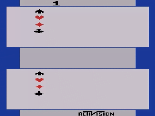 Bridge title screen for Atari 2600
